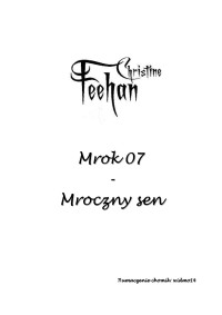 Christine Feehan — 07 Mroczny sen