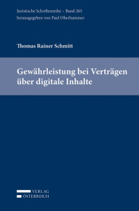 Rainer Schmitt; — Schmitt, Gewährleistung, JS 265.indd