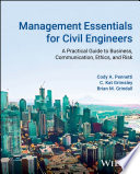 Cody A Pennetti, C. Kat Grimsley, Brian Grindall — Management Essentials for Civil Engineers