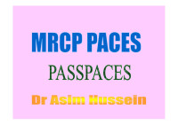 Dr Asim Hussein — MRCP Paces [PowerPoint Compatibility Mode]