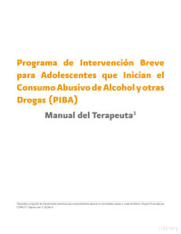 AA. VV. — Intervención Breve Adolescentes Alcohol y Drogas