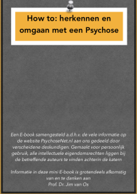 Tom Liesting — How to - herkennen en omgaan met een Psychose