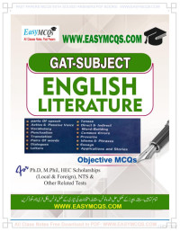 Dr Furqan Ali Khan, Dr Faizan Ali Khan — English Literature MCQs easy