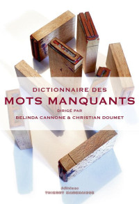 Belinda Cannone, Christian Doumet — Dictionnaire des mots manquants