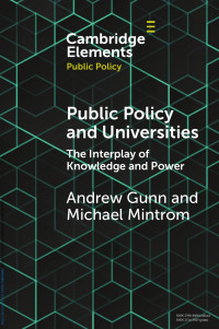 Andrew Gunn & Michael Mintrom — Public Policy and Universities