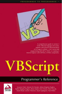 Unknown — VBScript Programmer's Reference