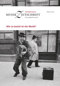 Europische Musikforschungsvereinigung Wien; — Wie (a-)sozial ist die Musik?