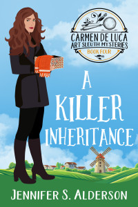 Jennifer S. Alderson — A Killer Inheritance (Carmen De Luca Art Sleuth Mysteries Book 4)