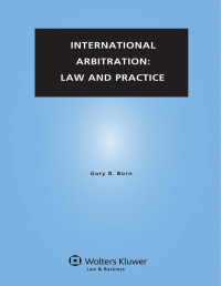 Gary Born — International Arbitration