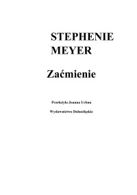 Anna — STEPHENIE MEYER Zaćmienie