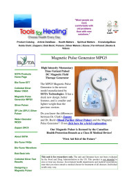 abaddon999 — toolsforhealing.com - Magnetic Pulse Generator MPG5