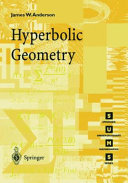 James W. Anderson — Hyperbolic Geometry