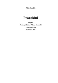 Prorokini — Resnick Mike - 03