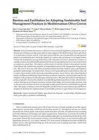 José A. Aznar-Sánchez, Juan F. Velasco-Muñoz, Belén López-Felices, Fernando del Moral-Torres — Barriers and Facilitators for Adopting Sustainable Soil Management Practices in Mediterranean Olive Groves