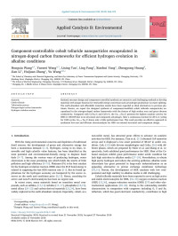 Hongxia Wang & Yanwei Wang & Lixing Tan & Ling Fang & Xiaohui Yang & Zhengyong Huang & Jian Li & Huijuan Zhang & Yu Wang — Component-controllable cobalt telluride nanoparticles encapsulated in nitrogen-doped carbon frameworks for efficient hydrogen evolution in alkaline conditions