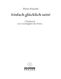 Unknown — Einfach gluÌcklich sein - Franckh