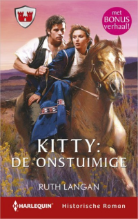 Ruth Langan; Deborah Simmons — Kitty: de onstuimige (Badlands03); Verleiding als spel [HQ Historische roman 39]