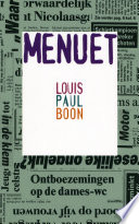 Louis Paul Boon — Menuet