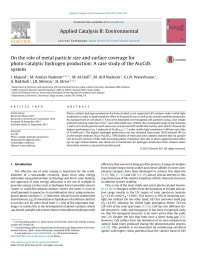 I. Majeed & M. Amtiaz Nadeem & M. Al-Oufi & M. Arif Nadeem & G.I.N. Waterhouse & A. Badshah & J.B. Metson & H. Idriss — On the role of metal particle size and surface coverage for photo-catalytic hydrogen production: A case study of the Au/CdS system