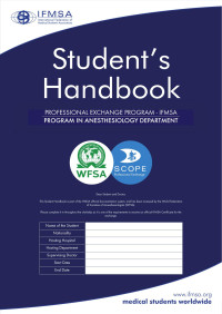 IFMSA — Kopia SCOPE Student Handbook_-_Anesthesiology