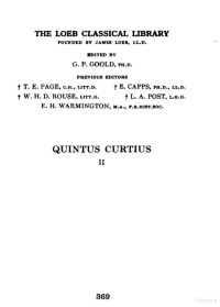 Rolfe — Quintus Curtius II - History of Alexander II:6-10