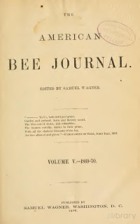 Unknown — American bee journal