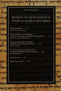 William R Osborne — Journal for the Evangelical Study of the Old Testament, 3.2