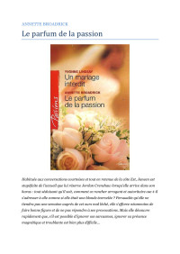 Annette Broadrick — Le parfum de la passion