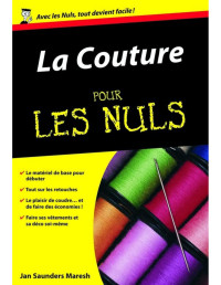 Jan Saunders Maresh, Stéphanie Boudaille-Lorin — La Couture pour les Nuls