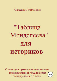 Александр Григорьевич Михайлов — «Таблица Менделеева» для историков