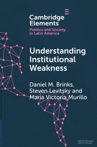 Daniel M. Brinks, Steven Levitsky & Maria Victoria Murillo — Understanding Institutional Weakness