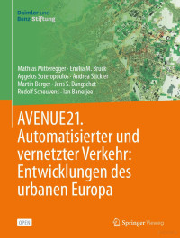 Various authors — AVENUE 21. Automatisierter und vernetzter Verkehr.