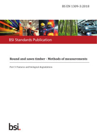 The British Standards Institution — ﻿BS EN 1309‑3:2018﻿
