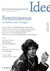 Simone Decker — Zeitschrift für Ideengeschichte Heft 4/2020