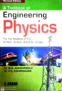 M. N. Avadhanulu, P. G. Kshirsagar — A Textbook of Engineering Physics (revised)