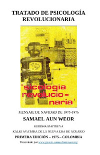 Samael Aun Weor — TRATADO DE PSICOLOGÍA REVOLUCIONARIA