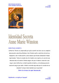 Andoni — Microsoft Word - Anne Marie Winston - Identidad secreta
