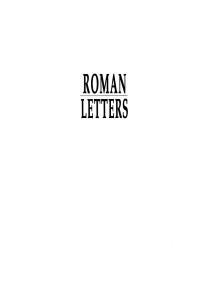 Matthew B. Schwartz;Finley Hooper; — Roman Letters