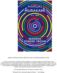 Haruki Murakami — Mannen Zonder Vrouw