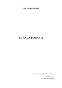 ERIC VAN LUSTBADER — Zdrada Bourne'a