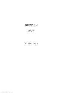 MJ Masucci — Burden