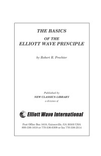 Robert R. Prechter — Elliott Wave Basics Booklet