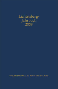 Ulrich Joost;Alexander Neumann;Bernd Achenbach;Heinrich Tuitje; — Lichtenberg-Jahrbuch 2009