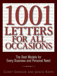 Corey Sandler — 1001 Letters For All Occasions