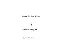 Lourdes Gray — AURA MANUAL