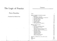 Pierre Bordieu — Logic Of Practice