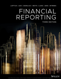 Loftus, Janice; — Financial Reporting, 3rd Edition
