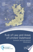 Linda Hamid, Jan Wouters — Rule of Law and Areas of Limited Statehood : Domestic and International Dimensions