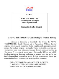 Carlos Biagini — LUCAS (William Barclay)