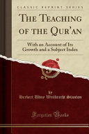Herbert Udny Weitbrecht Stanton — The Teachings of the Qur'an